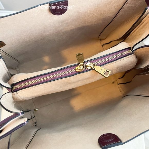 🔥NeW! Coach Harmony Colorblock Hobo - Picture 12 of 16